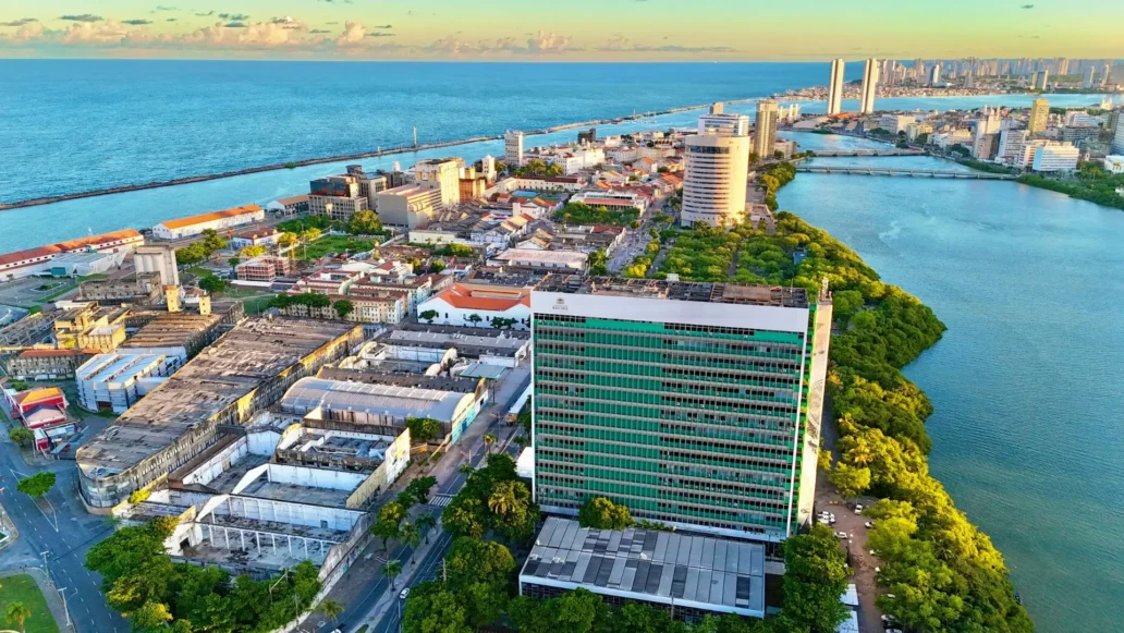 Foto aérea de Recife