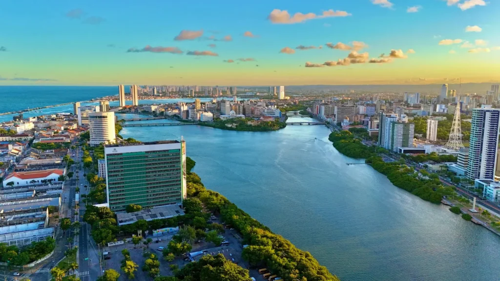 Foto aérea de Recife