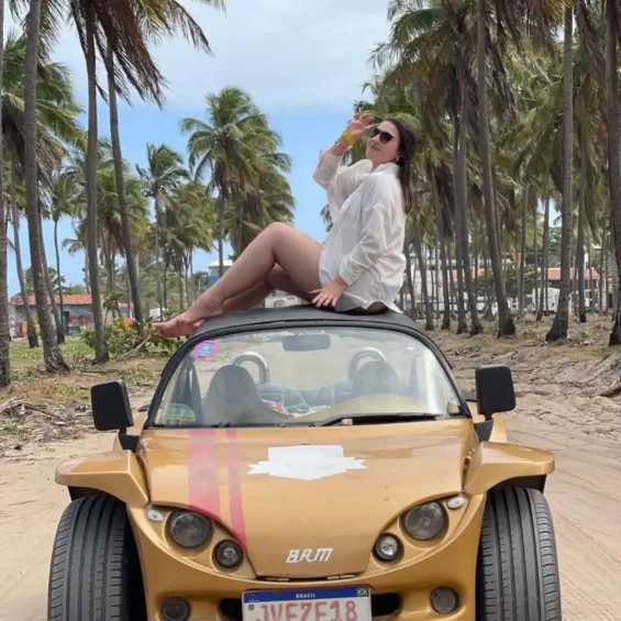 Passeio de buggy em família