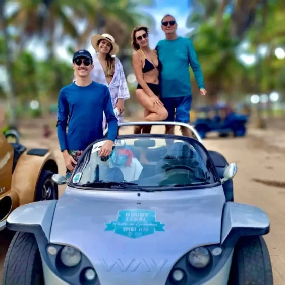 Passeio de buggy em família