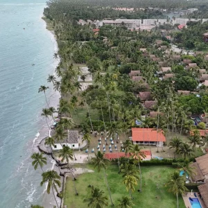 Foto aérea praia dos Carneiros