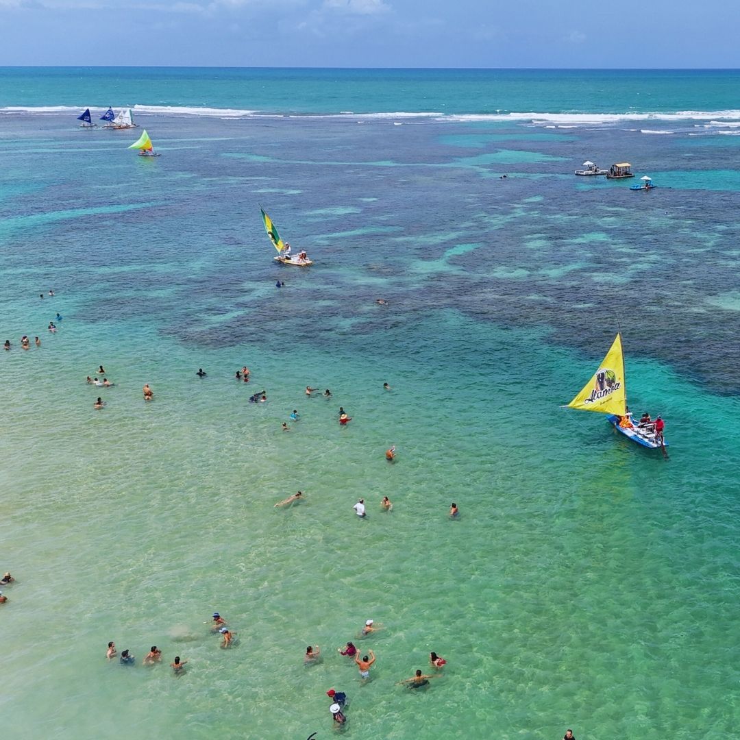 Foto praia de Porto de Galinhas