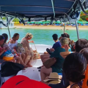 chegando na ilha de santo aleixo