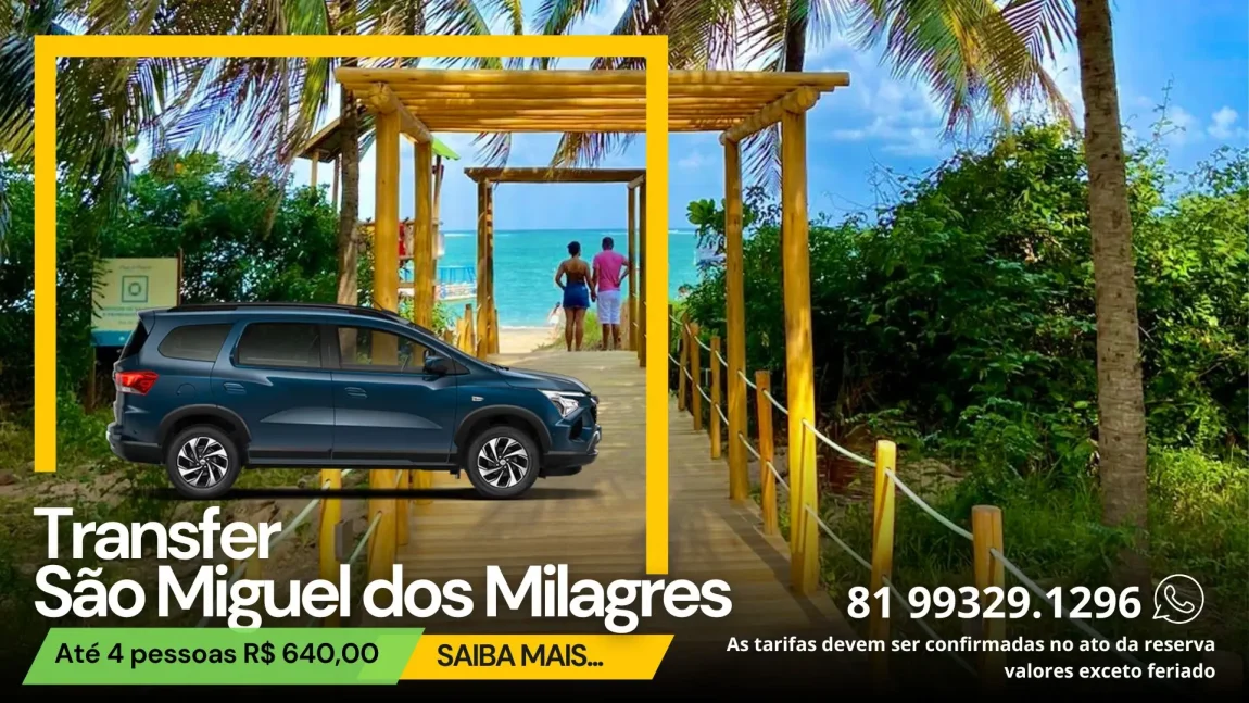 Transfer Recife São Miguel dos Milagres Transfer Recife São Miguel dos Milagres