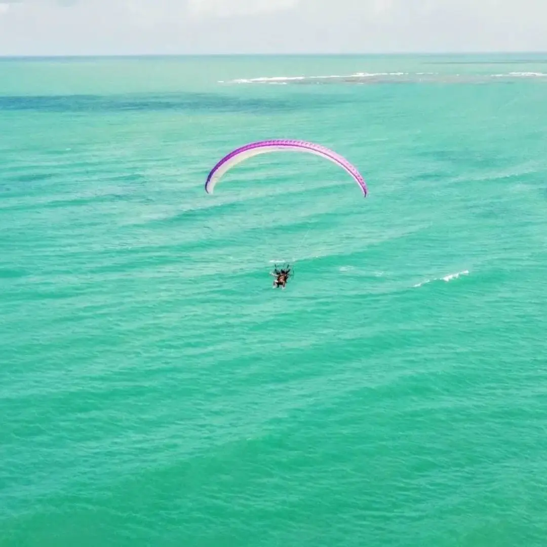 Voo de Paramotor Porto de Galinhas