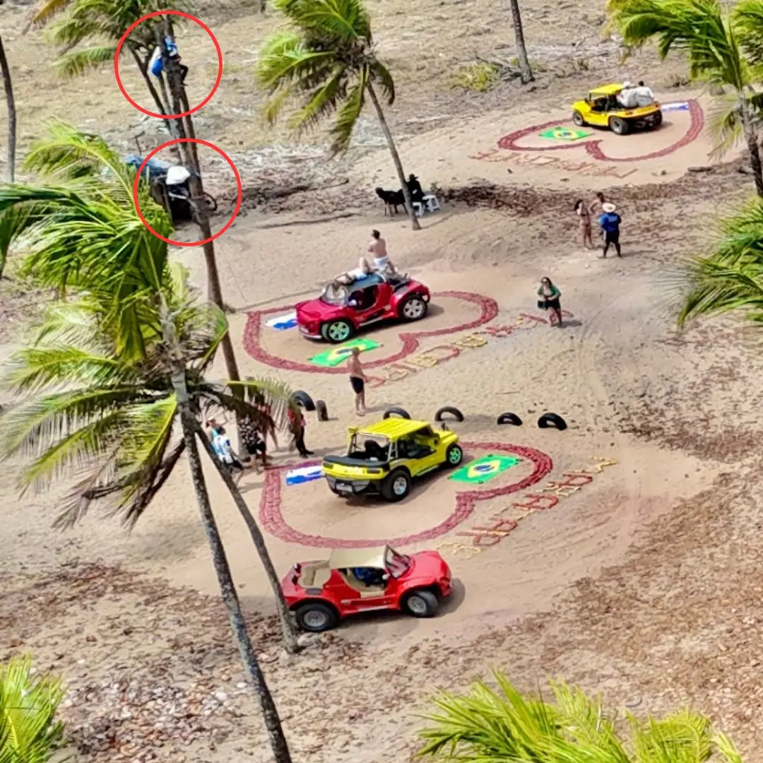 Drone Humano Praia de Maracaípe
