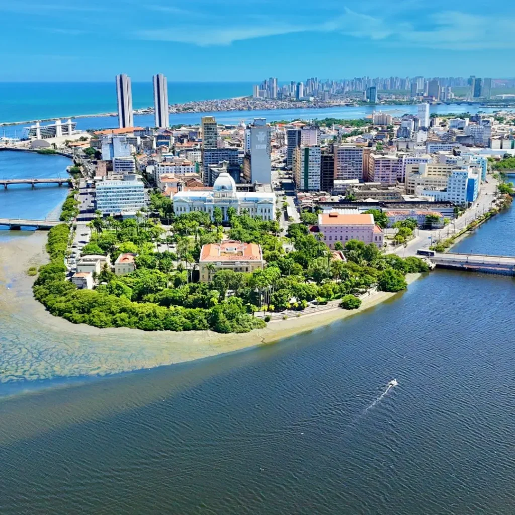 Foto aérea de Recife